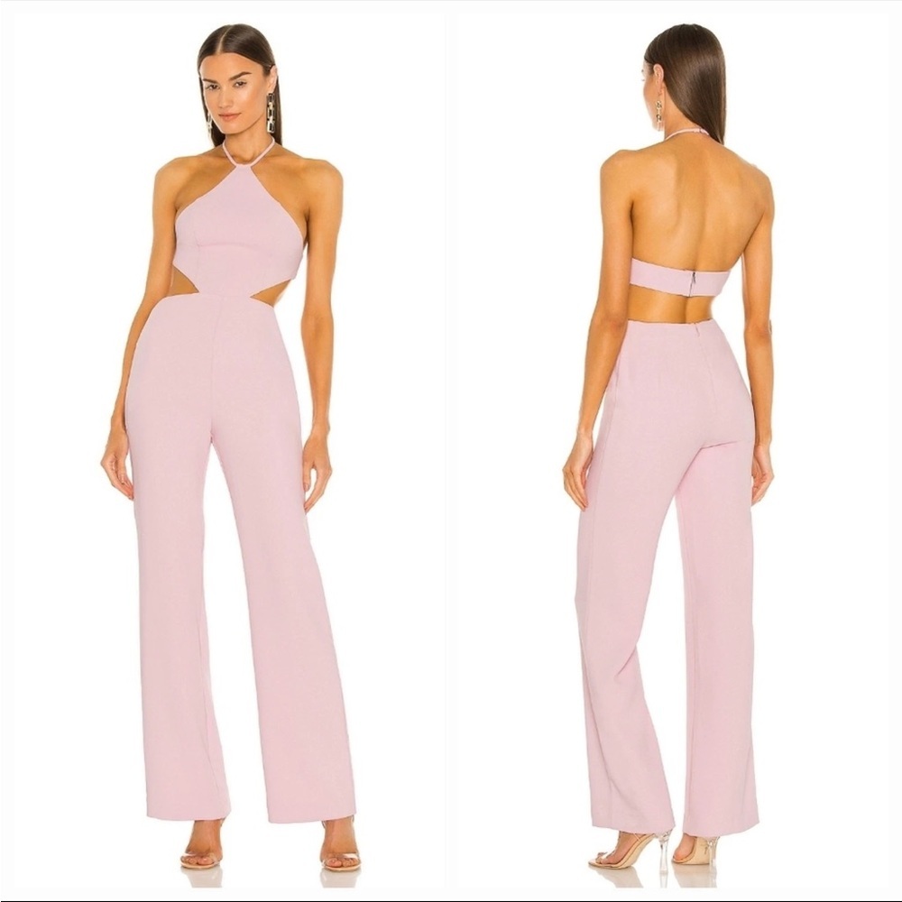NBD The Ronan Jumpsuit- Rose Pink- Size XS